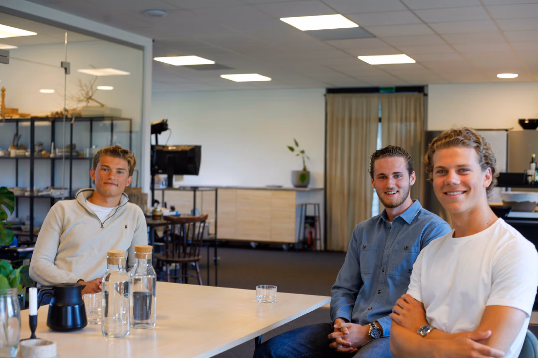 Teamet bak Veiser: Siver, Christopher og Mikkel